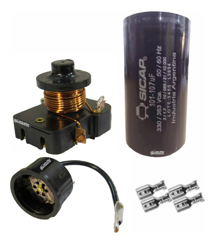 Relay Y Prot Termico P/ Tecumseh 4448 1/3 A 1/2hp + 101-107