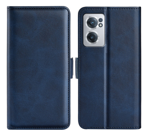 Funda De Piel Magnética De Doble Cara Para Oneplus Nord Ce 2