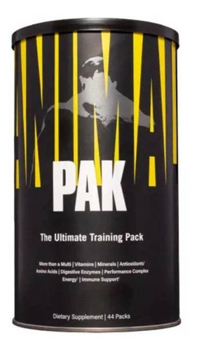 Imagen 2 de 2 de Suplemento en comprimidos Universal Nutrition Animal Pak vitaminas en lata 44 un