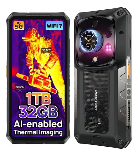 Celular Ulefone Armor 28 Ultra 5G Ai Thermal Imaging Dual