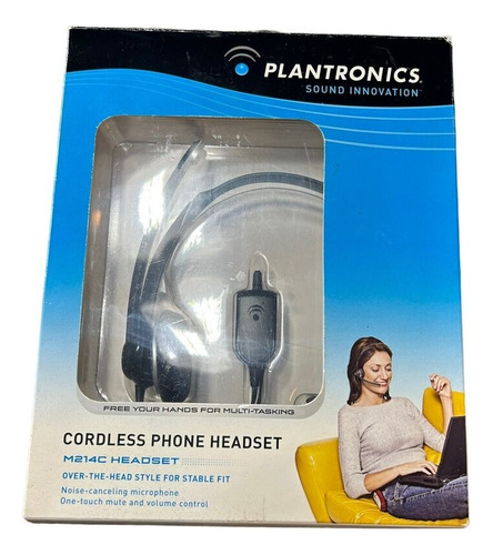 Diadema Call Center M214c Headset Negro Alámbrico Nuevos Aud (Usado)