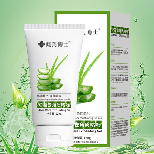 El Exfoliante Facial En Gel De Aloe Limpia Los Poros Y Elimi