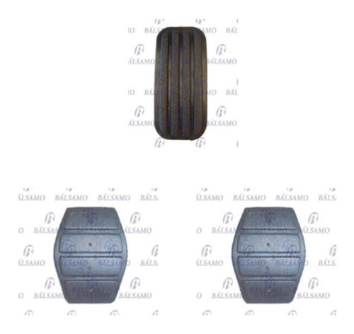 Kit Cubre Pedales Acelerador Freno Embrague Clio Megane Scen