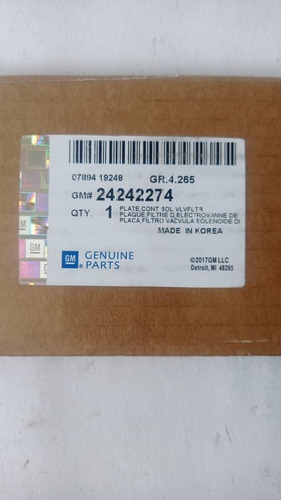 Filtro Modulo Tcm Empacadura Cruze Orlando Original Gm