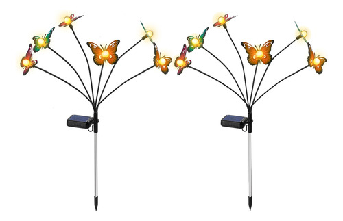 Mariposas De Jardín De Mariposas Cálidas Y Ligeras Hechas A