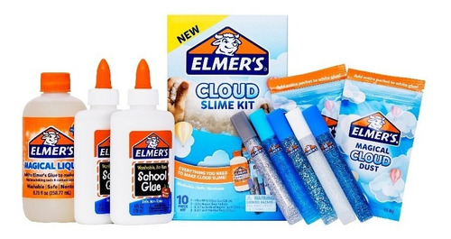Pegamento Elmer's Polvo De Nube Mágica 10 Unidades