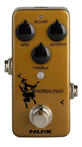 Nux Nod-1 Horseman Pedal Overdrive Para Guitarra Eléctrica