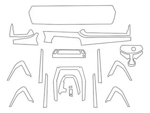 Kit Ppf Transparente Tpu Bmw Ix1 X1 X2 Protector Interio
