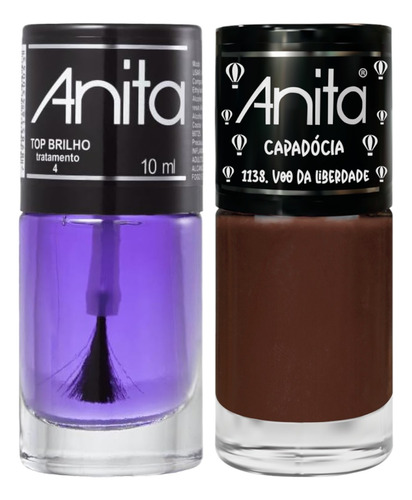 Esmalte Voo Da Liberdade Coleção Capadócia + Top Brilho