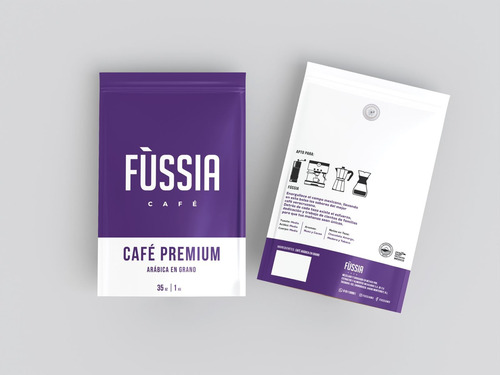 Café Premium En Grano Fússia Institucional 1 Kg