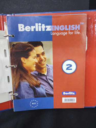 Carpeta Berlitz English Sesion 2 Escrita Con Cd's Y Dvd's (Usado)