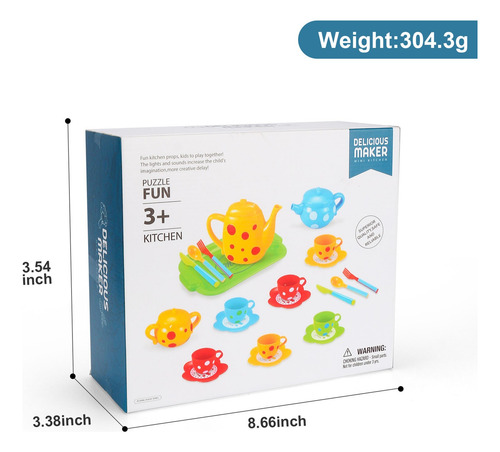 Juego De Té N Pretend Play Toy Para Niños, Juego De Rol, Jug