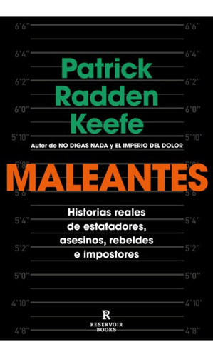 Maleantes Historias Reales De Estafadores / Patrick Radden 