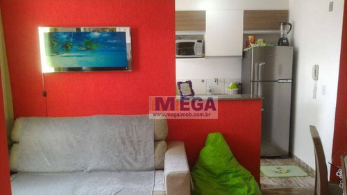 Imagem 25 de 30 de Apartamento Com 2 Dormitórios À Venda, 60 M² Por R$ 270.000 - Vila Industrial - Campinas/sp - Ap3260