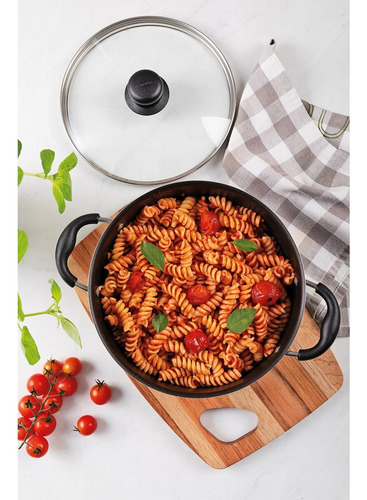 Batería De Cocina Tramontina Primaware 18 Piezas Color Gris