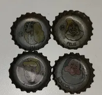 Comprar Lote De 4 Tampinhas Bingola Disney Coca Cola (1)