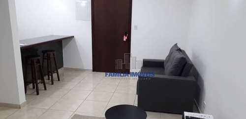 Imagem 9 de 30 de Flat Com 1 Dormitório Para Alugar, 38 M² Por R$ 2.449,98/mês - Centro - São Vicente/sp - Fl0034