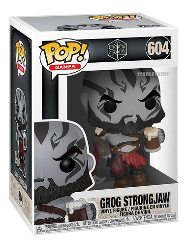 Funko Pop Critical Role Vox Machina 604 Grog Strongjaw Sk