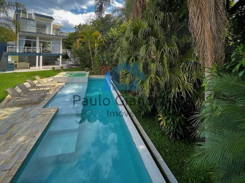Imagem 3 de 15 de Casa Moderna E Integrada, 4 Quartos, 2 Suítes, Piscina, Sauna, Gourmet! - 900