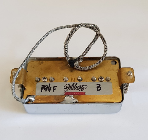 Microfono Diliberto Pickup Humbucker P94 Cromado Neck