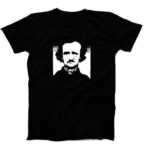 Remeras Edgar Allan Poe Vinilo Textil Premium