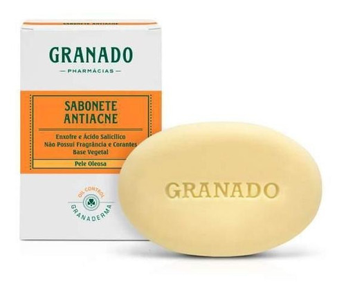Imagem 2 de 2 de Antiacne Granado Granderma Sabonete Em Barra 90g