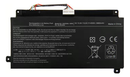 Bateria Toshiba P55w C5204 C5208-4k P55w C5208x 4k C5314