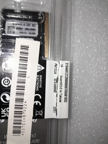 Memoria Ram Fury Gamer Color Negro 8gb 1 Kingston Kf (Usado)
