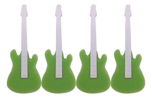 Cepillos Para Copa Con Forma De Guitarra De Color Verde Clar