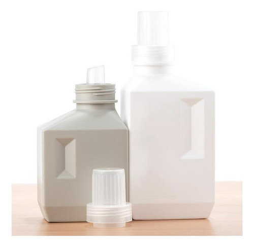 3x Botella De Lavandería Recargable, Contenedor De Líquido