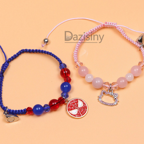 T 2 Peças De Pulseiras De Casal/amizade Para Homens E