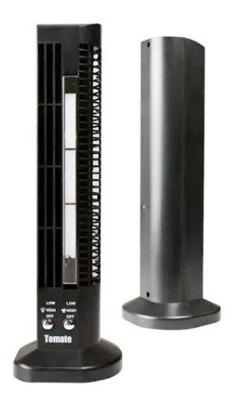 Mini Ventilador Abajur Torre Vertical Usb Mesa Computador 