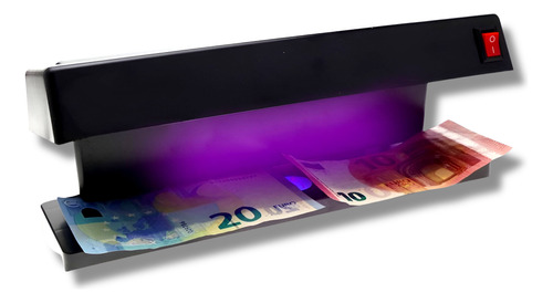 Detector De Billetes Falsos Con Doble Luz Ultra Violeta 6w