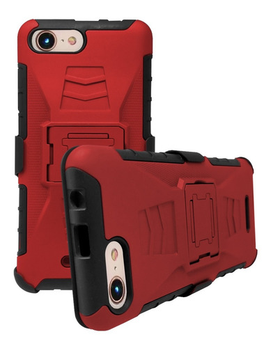 Funda Clip 3 En 1 Host Para Lanix Ilium M5 Uso Rudo