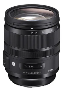 Lente Sigma 24-70mm F/2.8 Dg Os Hsm Art Para Nikon F