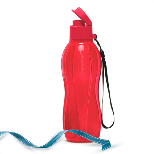 Tupperware | Botella de agua Eco Tupper Plus de 500 ml, colores rojo