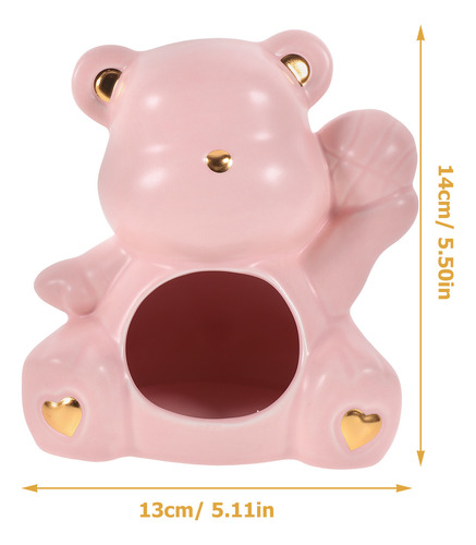Ceramic Animal Bath Small Pet Hideout En Polvo Mate