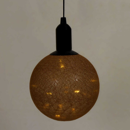 Lámpara Colgante Decorativa Dorada 20 Cm La104