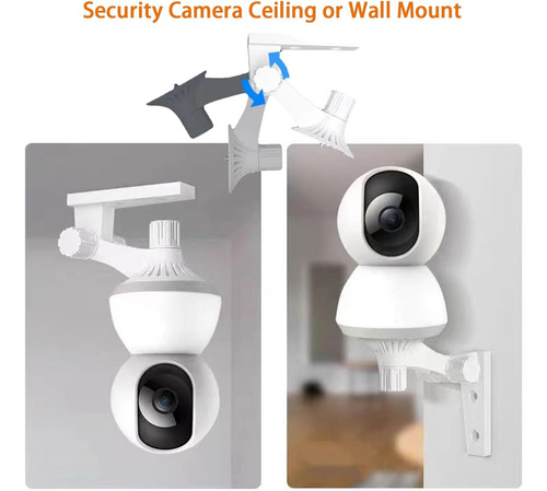 Soporte De Pared Ajustable Para Cámara De Monitor De Bebé, S