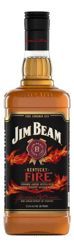 Jim Beam Kentucky Fire Bourbon Jim Beam Kentucky Fire Bourbon Estados Unidos 750 mL