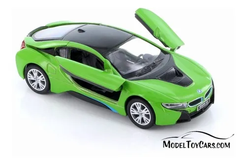 Carro A Escala Kinsmart (5379da) Modelo: Bmw I8 Techo