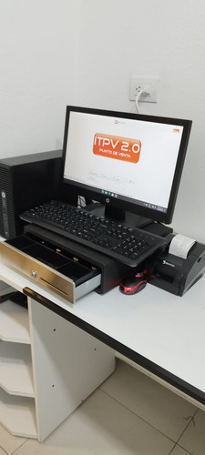 Punto De Venta Abarrotes, Hp, Dell, Lenovo, Cajon, Lector (Usado)