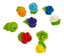 Comprar 500 Flores Rococó Azucar Comestibles Pascuas Cotillón Betina