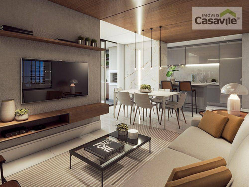 Imagem 16 de 20 de Apartamento Com 3 Dormitórios À Venda, 94 M² Por R$ 790.745,65 - Cabral - Curitiba/pr - Ap0534