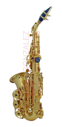 Saxo Soprano Curvo Lincoln Lcss-656 Deluxe
