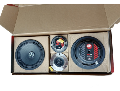 Panel De Set De Medios Db Drive Pro6k 6.5 Pulgadas