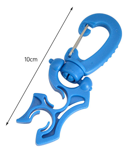3 Soporte Para Manguera De Buceo Con Clip, Diseño 3 Piezas