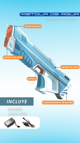 Pistola De Agua Automática Por Mayor Agua