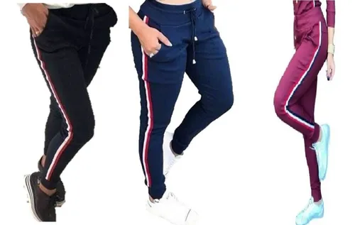 Calça ribana cheap com listras