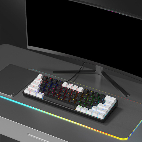 Teclado Mecânico Com Fio Usb Teclado De Estilo B